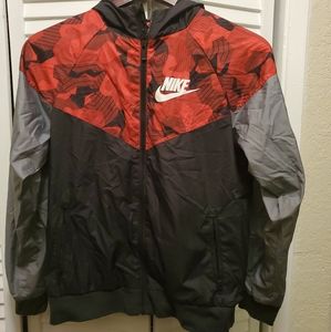 Nike Wind Breaker Jacket Youth Size Large